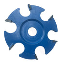 6Teeth Woodworking Carving Cutter Disc Milling Attachment For Angle Grinder Tool