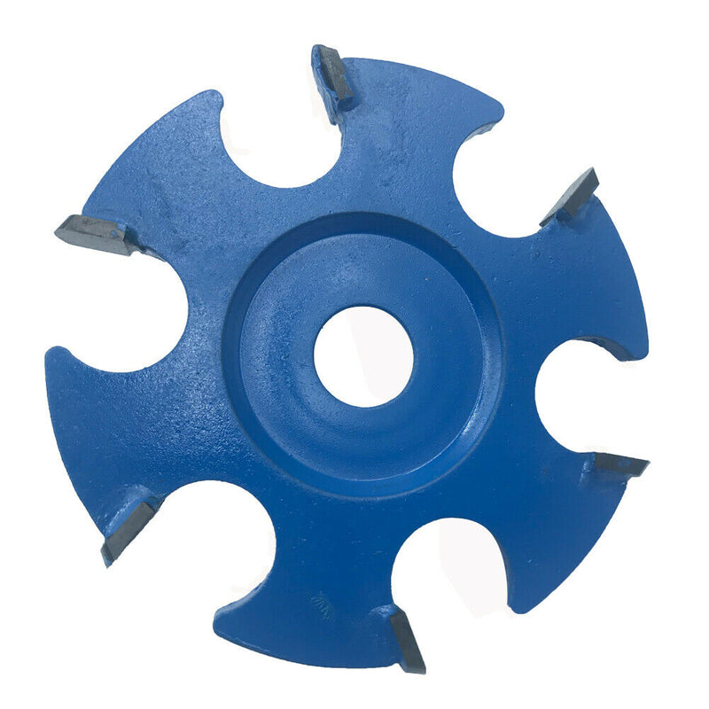 6Teeth Woodworking Carving Cutter Disc Milling Attachment For Angle Grinder Tool