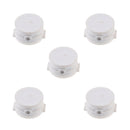5Pcs 25mm Surfing Leash Plug Surfboard Longboard Leash Cup Plug Repair White