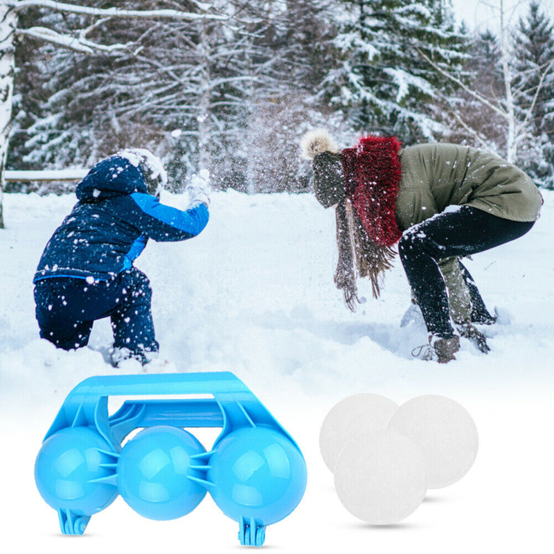 Winter Snowball Maker Clip Sand Mold Kids Snowball Fight Toys Color Random