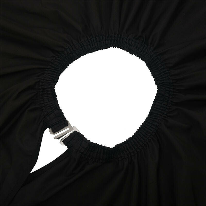 1x Hair Cutting Cape Hairdresser Barber Gown Stylist Apron Phone View Windo Q6E2