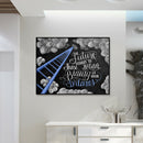 DIY Full Drill Round Diamond Painting Clouds Ladder Home Decor Mosaic Kit