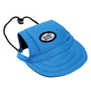 2-Pack Canvas Beret Cap Beseball Hat Sunbonnet With Ear Holes For Small Dog