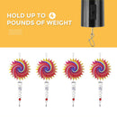 Electric Powered Wind Chimes Hanging Display Motor Revolve Twist Turn Swirl