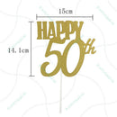 happy 50th cake toppers anniversary party supplies birthday party decoration 0K