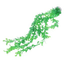 Green Plastic Plants Aquarium Tank Decoration, 20-Inch Long W1D8