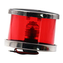 Boat 12V Red Navigation Light Port Durable Stainless Steel Ultra Bright Lamp
