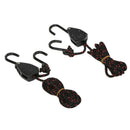 2 PCS Pulley Ratchets Kayak and Canoe Boat Bow and Stern Rope Lock Tie Down W6W6