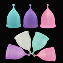 4Pcs/Lot Menstrual Cup for Feminine Hygiene Medical Silicone Cup Menstrual