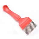 Stainless Steel Tine Honey Comb Wax Extracting Fork Uncapping Scratcher Z