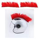 2x Skinhead Wig Punk Helmet Wig Mohawk