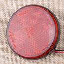 2x 24 LED Round Red Rear Tail Brake Stop Light Lamp Indicator Car Trailer Truck