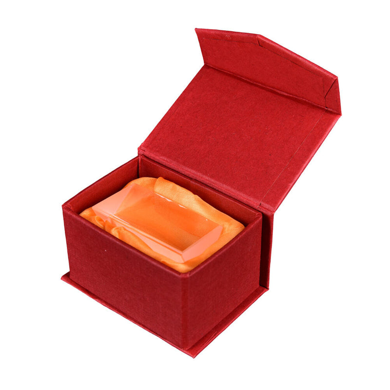 5cm Triangular Prism Teaching Optical Glass Triple Physics Light Spectrum New LJ