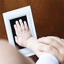 Photo Frame Kit Newborn Baby Handprint and Footprint with Clean Touch Ink Pad