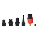 3 Sets Electric Pump Adapter Rubber Raft Inflatable Boat Kayak Air Valve Adaptor