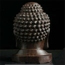 Best Redwood Crafts Sakyamuni Head Buddha Statue Tathagata Sculpture Ornament