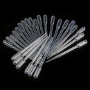 100PC 3ML Disposable Plastic Eye Dropper Set Transfer P Graduated  Pipettes J0P2