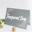 DIY Transparent Clear Stamps Silicone Cards Handbook Album Decoration Seal