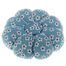 Fabric Coated Pumpkin Shaped Pin Cushion Needles Holder for DIY Sewing Craft