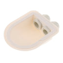 Double Cable Plastic Waterproof ABS Solar Entry Gland For RV Boat 110x92x40mm