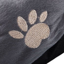 50 x 40cm Lambskin Dog Paw pattern Pet's Nest Warm Washable Bed Sleeping Fl K8B3
