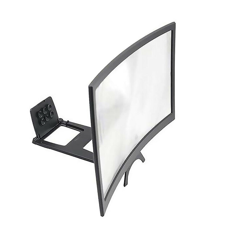 12 inch Curved Mobile Phone Screen Amplifier Rack Movie Video Amplifying Holder