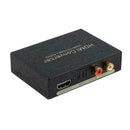 1080P Audio Extractor Splitter HDMI & L/R Phono and optical H7V9 SPDIF/TOSL Z3Q6