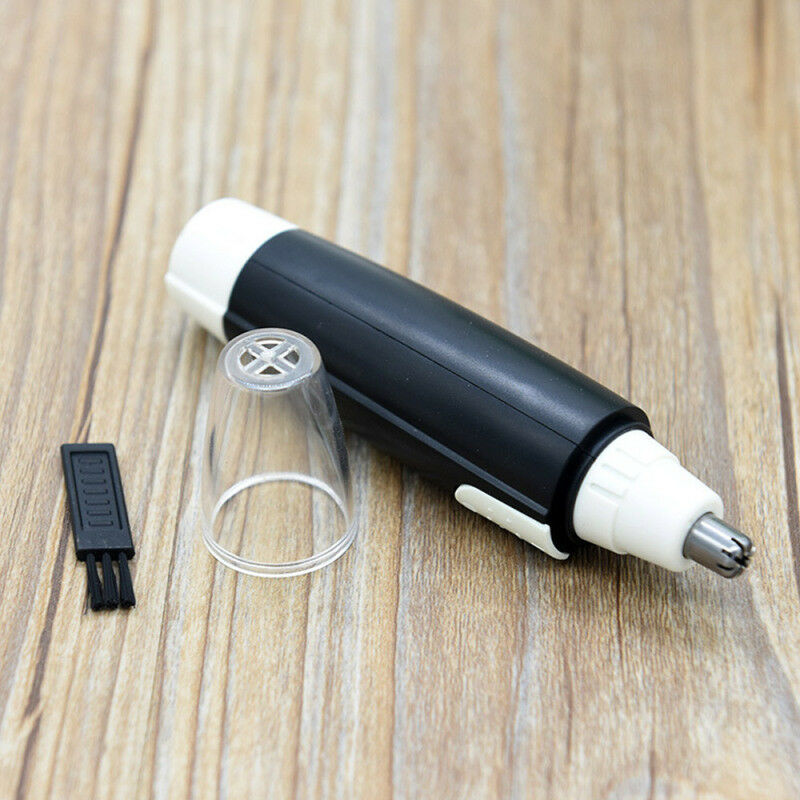 Nose Hair Trimmer Clippers Battery Operated All-in-1 For Nasal Ear Eyebrow Hair