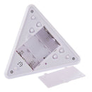Pyramid Digital Alarm Clock with Color Changing Night Light