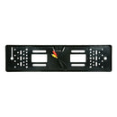 Europrean Car RV License Plate Frame Backup Reverse Camera Parking Sensors