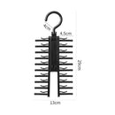 Ties Rack Hangers Closet Organizers Necktie Tie Cross Black Hanger 20 O9S3
