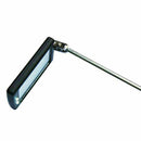 LED Lighted Inspection Mirror Rectangular Extending Car Telescoping Angle J5F4