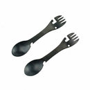 Multi-Function Fork Spoon Bottle Opener Can Opener Outdoor Camping Portable Z9Q4