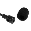Mini Wired 3.5mm Jack Collar Lapel Clip-on Teaching Speech Guide Microphone A