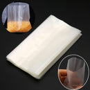 50pcs Water Soluble Bags PVA Fishing Bag Water Dissolving Bait Bags 7x14cm