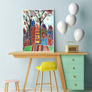 5D DIY Special Shaped Diamond Painting House Cross Stitch Mosaic Craft Kits