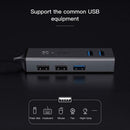 Baseus 5 Port USB Hub 3xUSB 3.0+2xUSB 2.0 Splitter Adapter for Laptop (USB) A