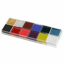 12 Color Face Art Body Painting Makeup Palette For Party Halloween Fancy Dr L4E6