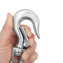 2pc 304 Stainless Steel Spring Gate Snap Hook Clip Marine Grade Lobster Claw