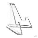 10x Small Acrylic Coin Display Easel for Medallions Lighters Challenge Coins