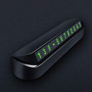 Car Temporary Stop Sign Telephone Number Plate For Car Moving Concealed Pro