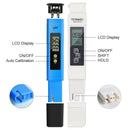 2Pcs Digital PH Meter Tester 0-9990Ppm Digital TDS EC LCD Water Purity PPM