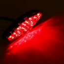 Motorcycle Rear Tail Light,15 LED RED Stop Running Brake Rear Tail Light Un