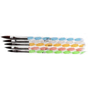 5pcs Acrylic Nail Art UV Gel Carving Pen Brush Liquid Powder DIY No. 4/6/8/