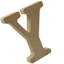 8Pcs Free Standing Wooden Alphabet THANKYOU Letter Handmade Craft Paty Decor