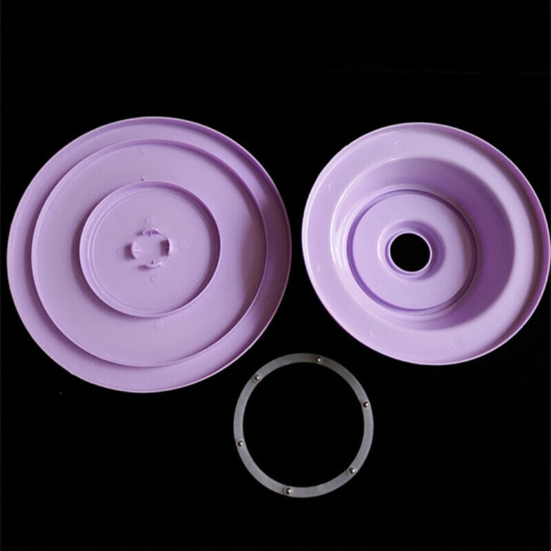 Plastic Cake Plate Turntable Rotating Anti-skid Round Cake Stand Cake Decor