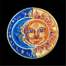 1PC Moon and Sun Patch for Clothing Iron on Embroidered Sew Applique Cute Patch