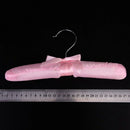 5 x Satin Padded Children Clothes Hook Hangers (Pink) R6I7