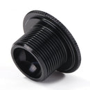 M18 MTB Bike Crank Cover Screw Cap Aluminum Alloy Crankset Fitting (Black) A