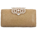 Dazzling Rhinestone Encrusted Evening bag Clutch Purse Party Bridal Prom M3K2